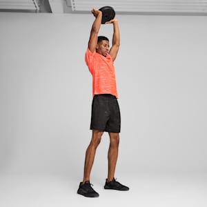 Train All Day Graphic Woven Men's 7" Training Shorts, PUMA Black, extralarge-IND